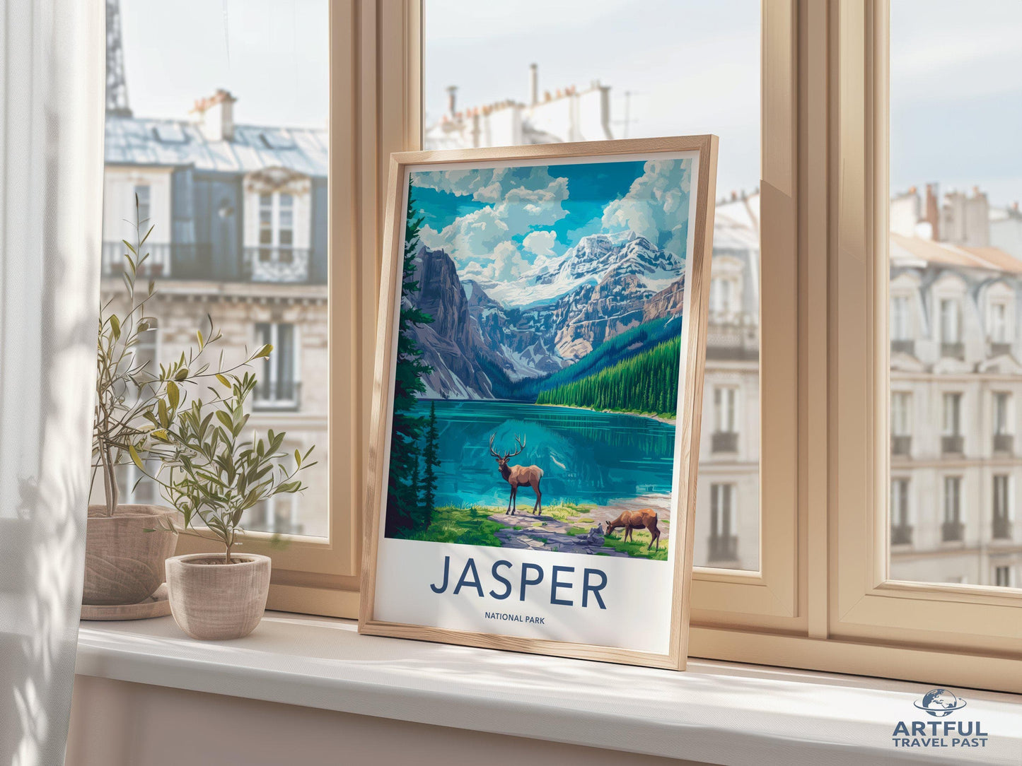 Jasper National Park Poster - Canada Wall Art