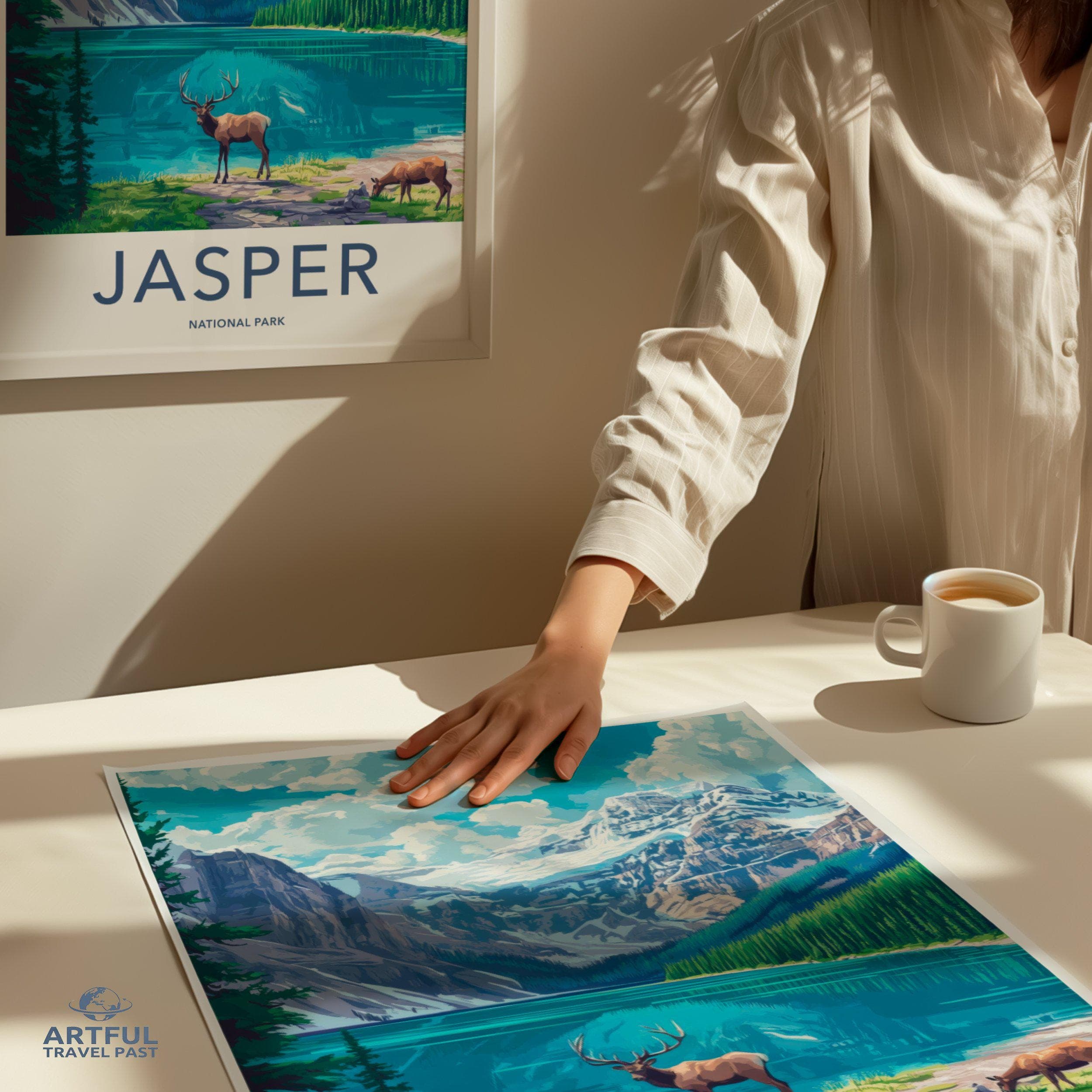 Jasper National Park Poster | Canada Wall Art