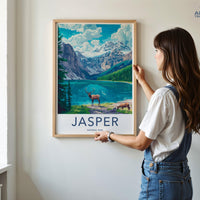 Jasper National Park Poster - Canada Wall Art