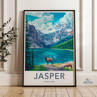 Jasper National Park Poster - Canada Wall Art