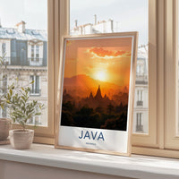 Java Poster - Indonesia Wall Art