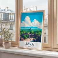 Java Poster - Indonesia Wall Art