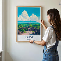 Java Poster - Indonesia Wall Art