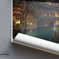 Jeita Grotto Poster - Lebanon Wall Art