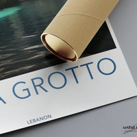 Jeita Grotto Poster - Lebanon Wall Art