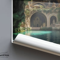 Jeita Grotto Poster - Lebanon Wall Art