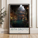 Jeita Grotto Poster | Lebanon Wall Art | Middle East Decor