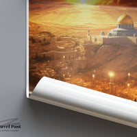 Jerusalem Poster - Israel Wall Art