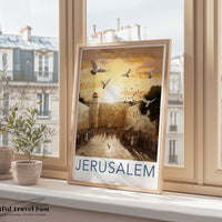 Jerusalem Poster | Israel Wall Art