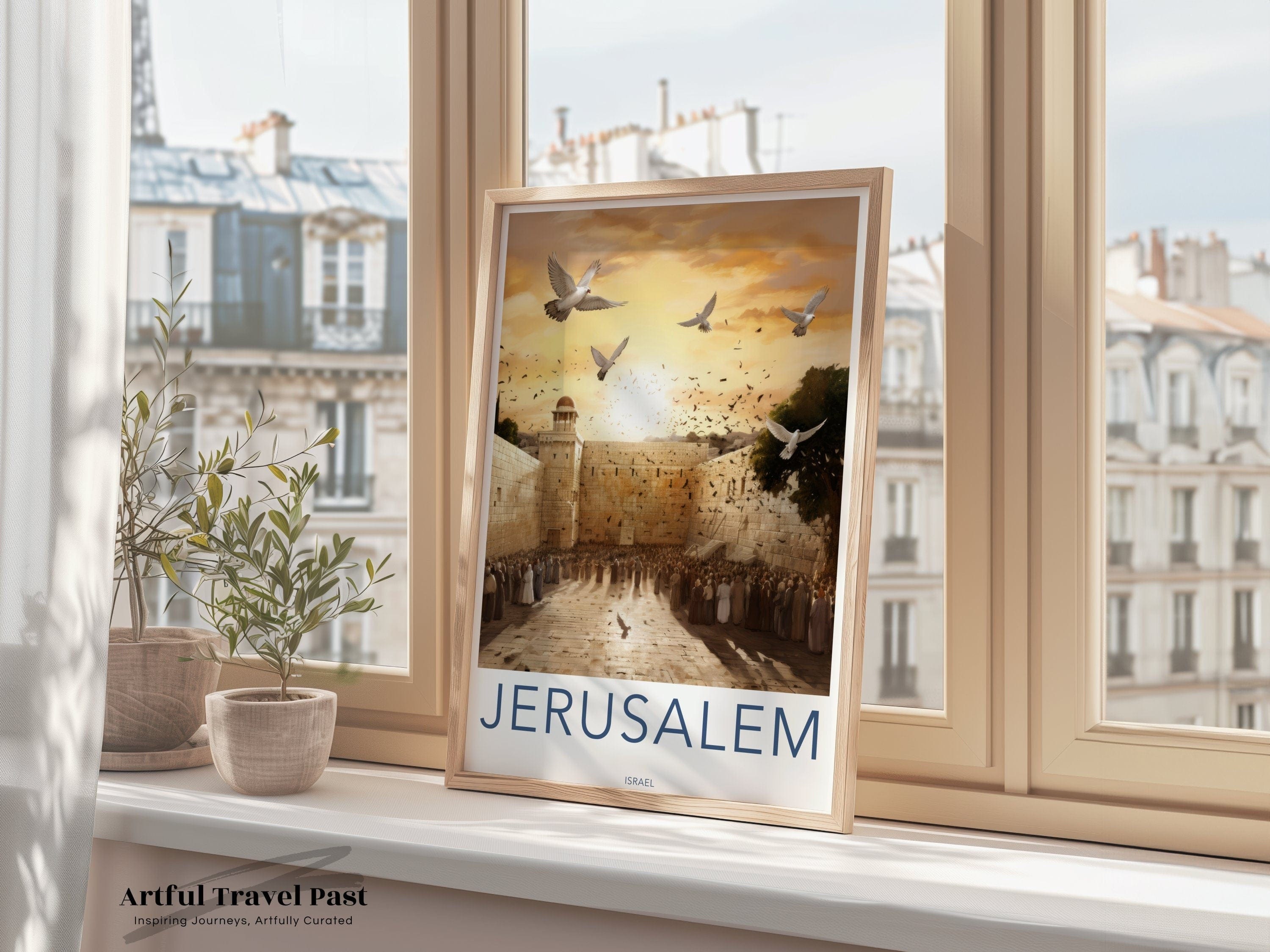 Jerusalem Poster | Israel Wall Art