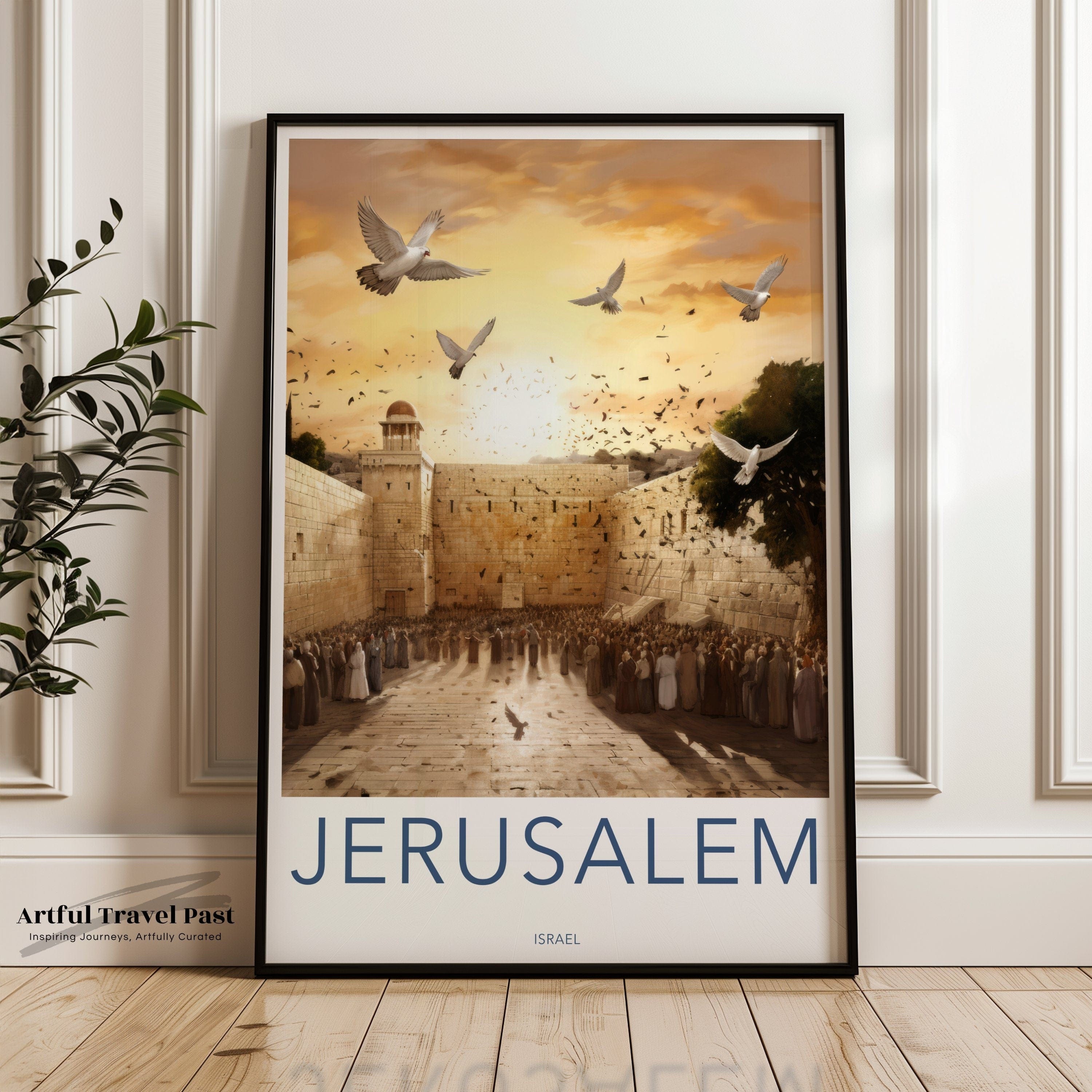 Jerusalem Poster | Israel Wall Art