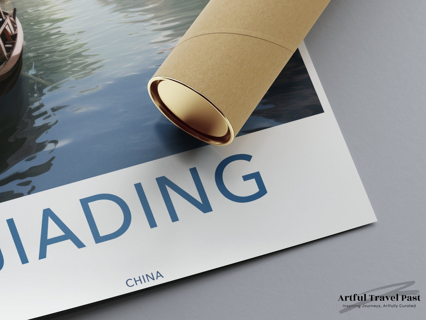 Jiading Canal Poster - China Wall Art