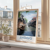 Jiading Canal Poster - China Wall Art
