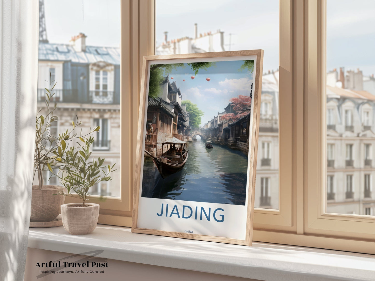 Jiading Canal Poster - China Wall Art