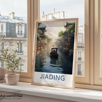 Jiading Canal Poster - China Wall Art