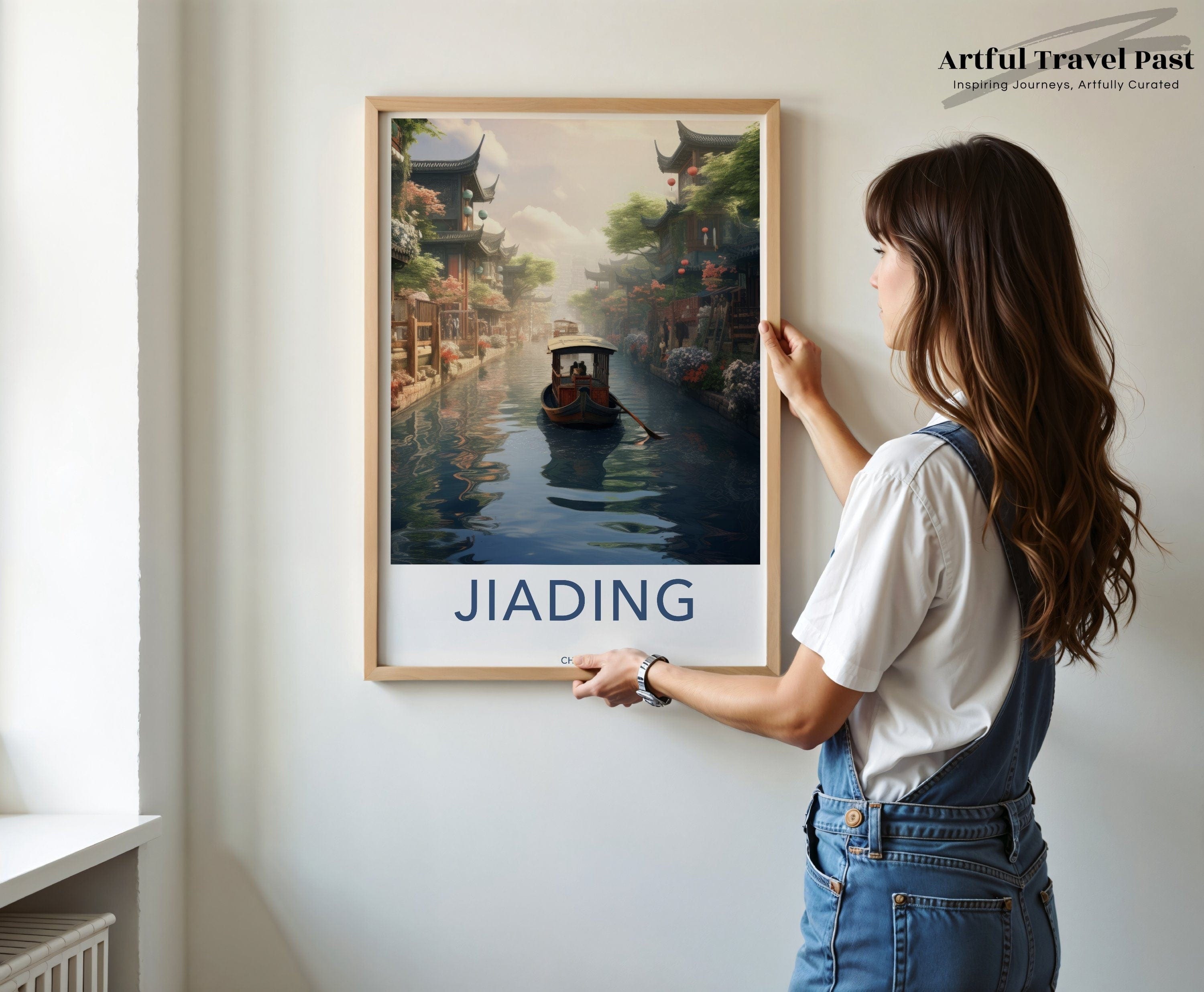Jiading Canal Poster - China Wall Art