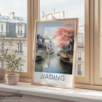 Jiading Canal Poster - China Wall Art