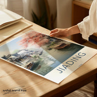 Jiading Canal Poster - China Wall Art