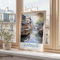 Jiading Canal Poster - China Wall Art