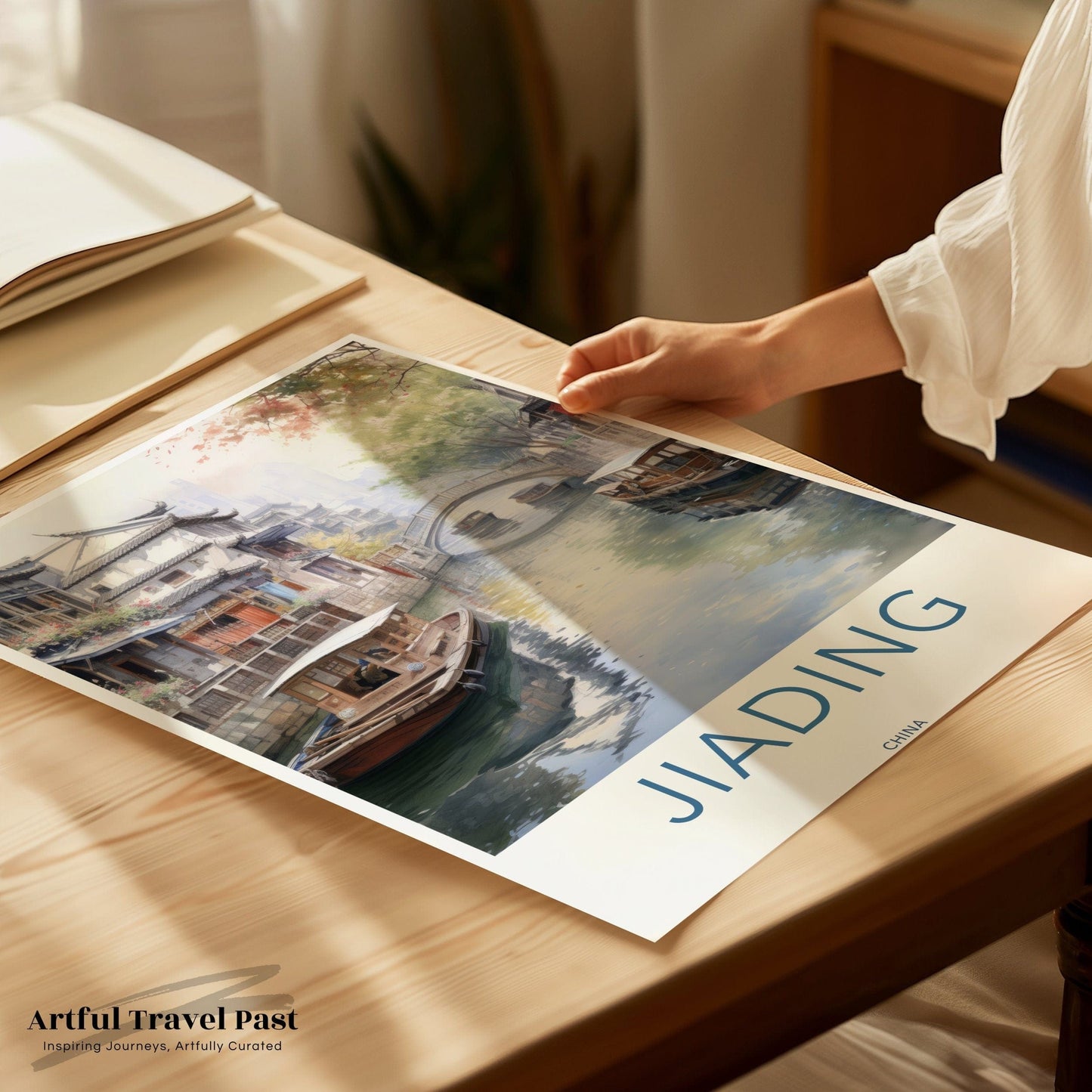 Jiading Canal Poster - China Wall Art