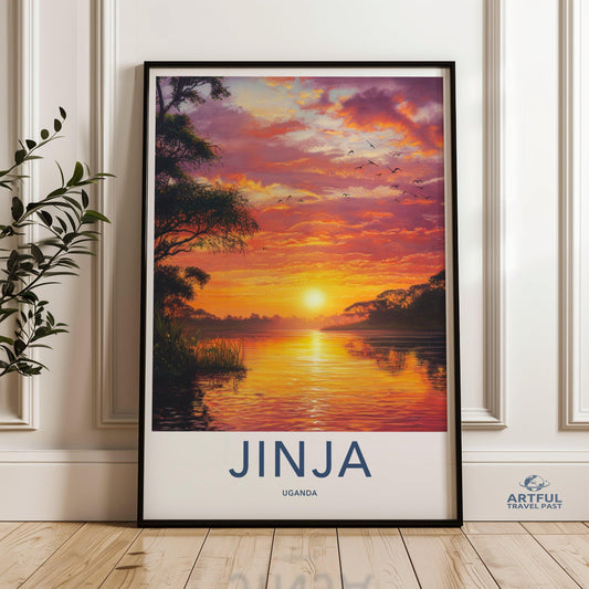 Jinja Poster - Uganda Wall Art