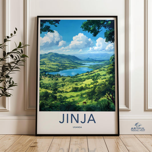 Jinja Poster - Uganda Wall Art