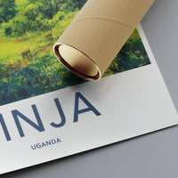 Jinja Poster | Uganda Wall Art | Africa Decor