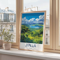 Jinja Poster | Uganda Wall Art | Africa Decor