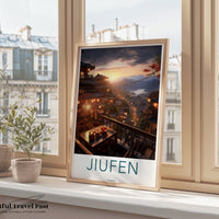 Jiufen Poster - Taiwan Wall Art