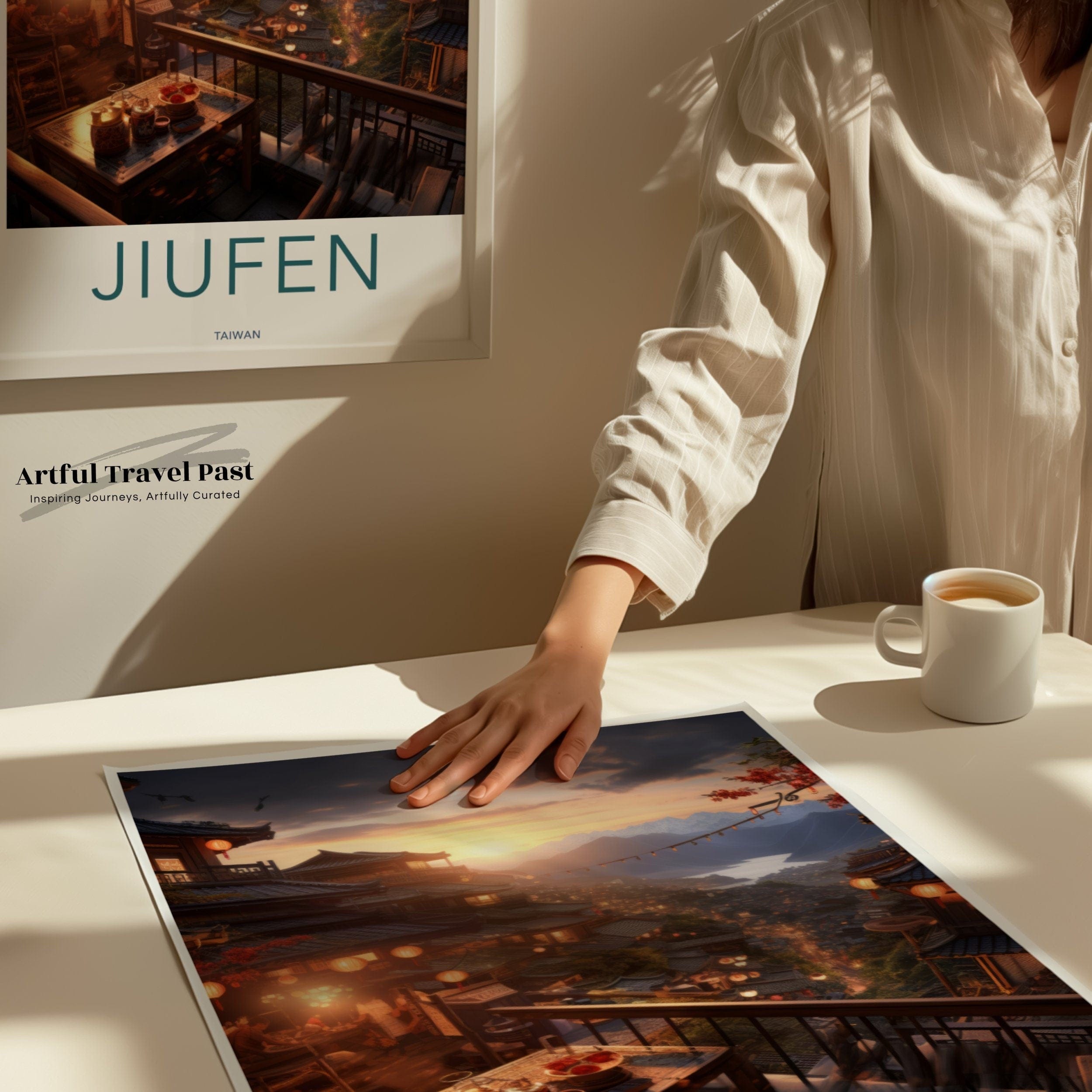 Jiufen Poster - Taiwan Wall Art