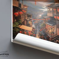 Jiufen Poster - Taiwan Wall Art