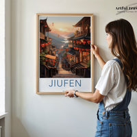 Jiufen Poster - Taiwan Wall Art