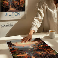 Jiufen Poster - Taiwan Wall Art