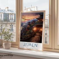 Jiufen Poster - Taiwan Wall Art