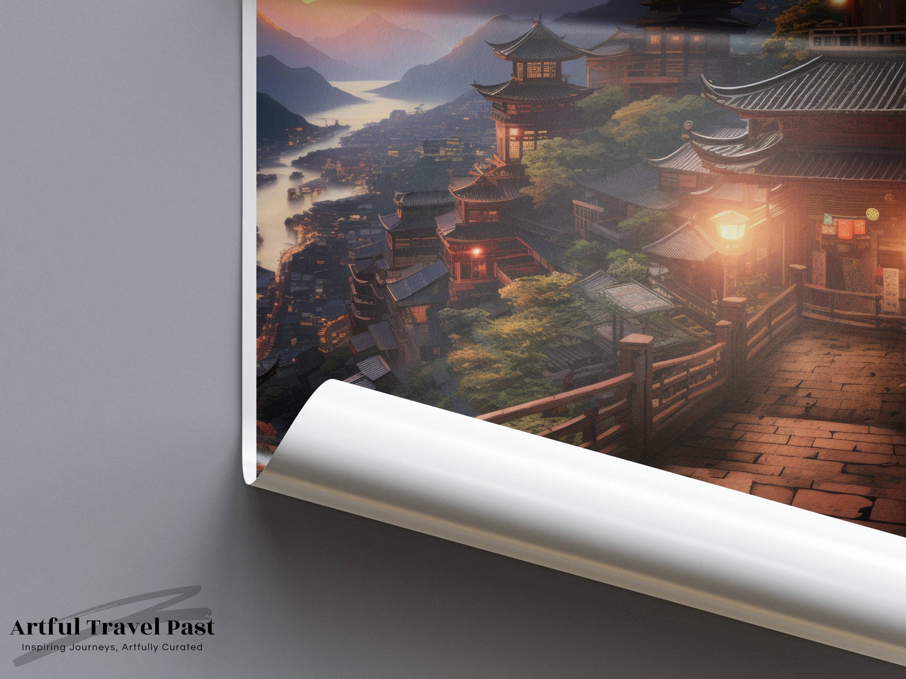 Jiufen Poster - Taiwan Wall Art
