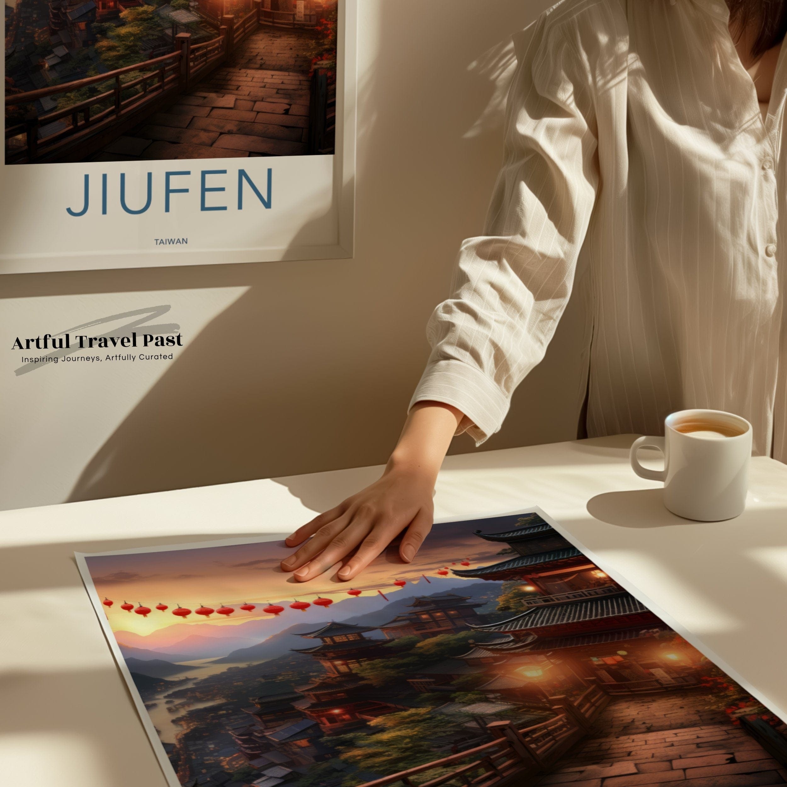 Jiufen Poster - Taiwan Wall Art