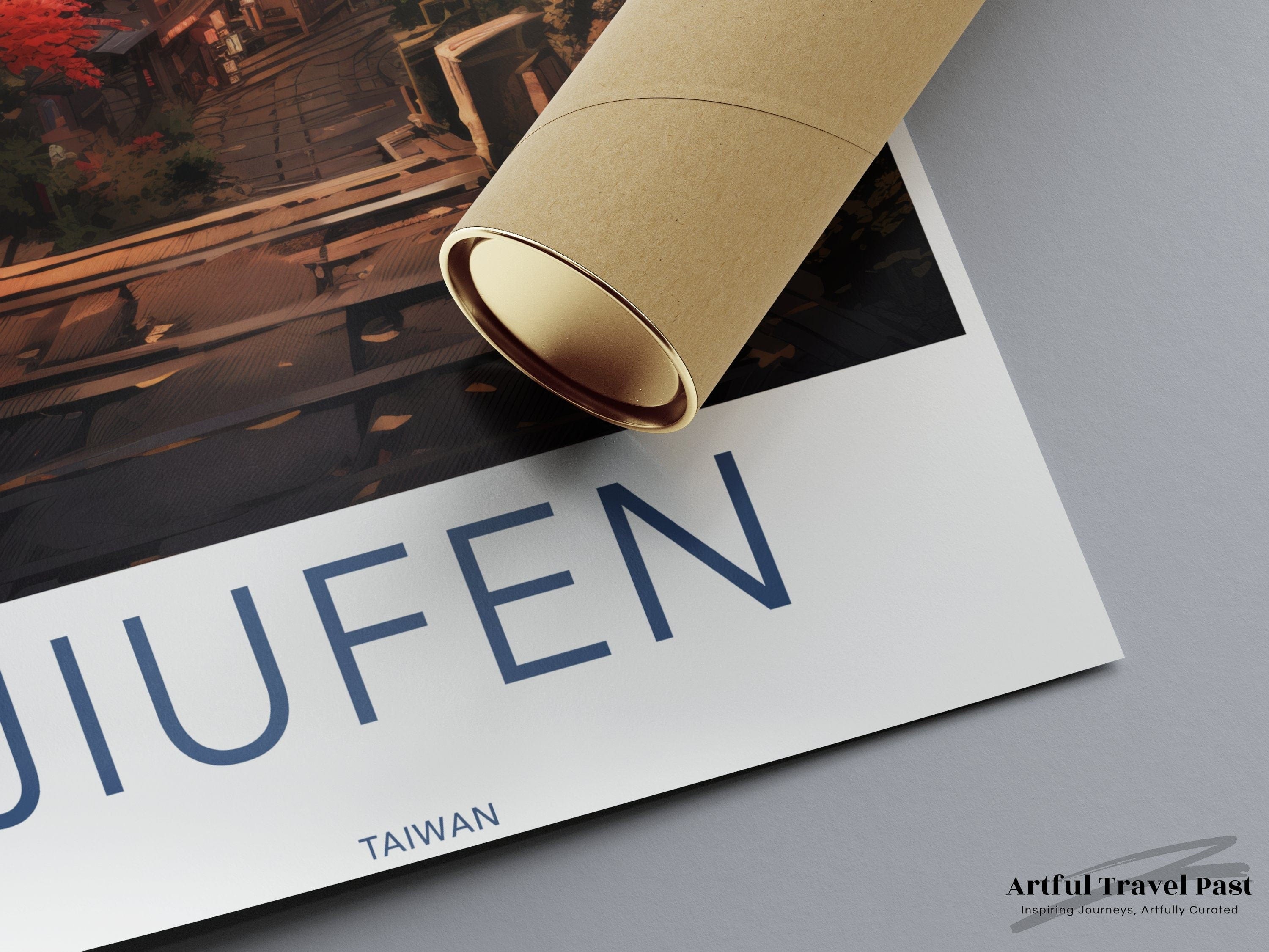 Jiufen Poster - Taiwan Wall Art