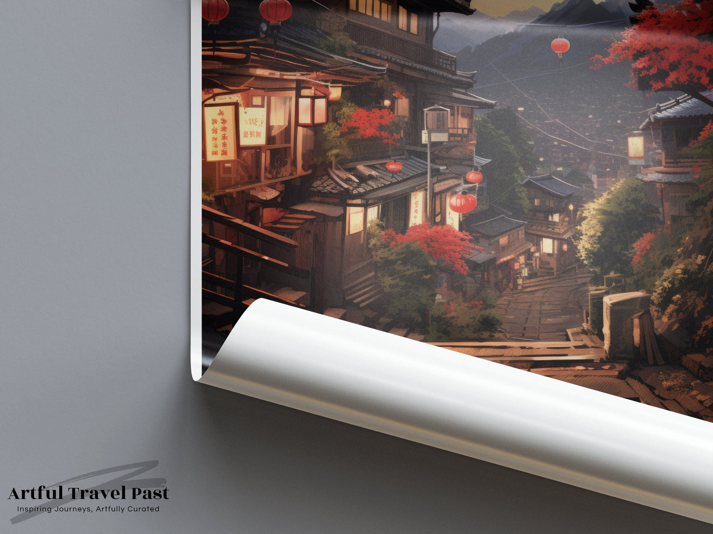 Jiufen Poster - Taiwan Wall Art