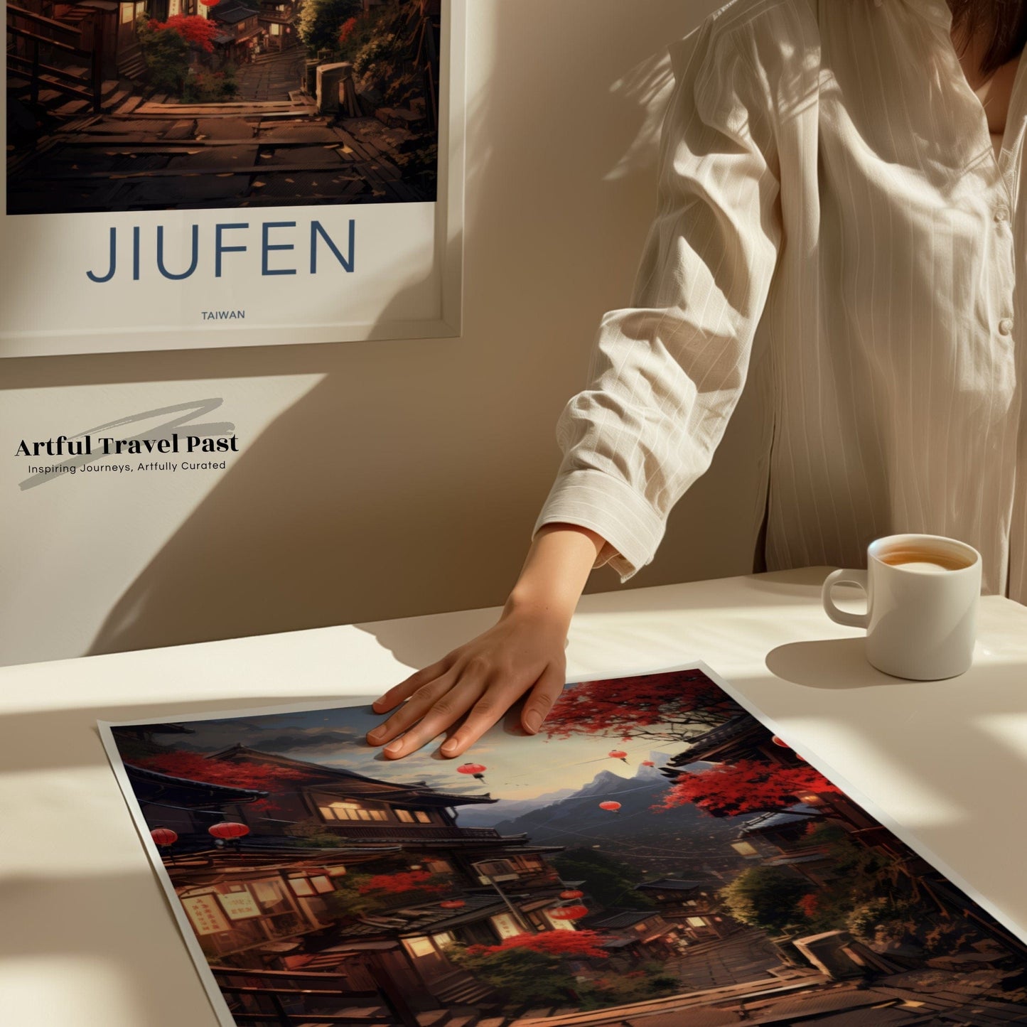 Jiufen Poster - Taiwan Wall Art