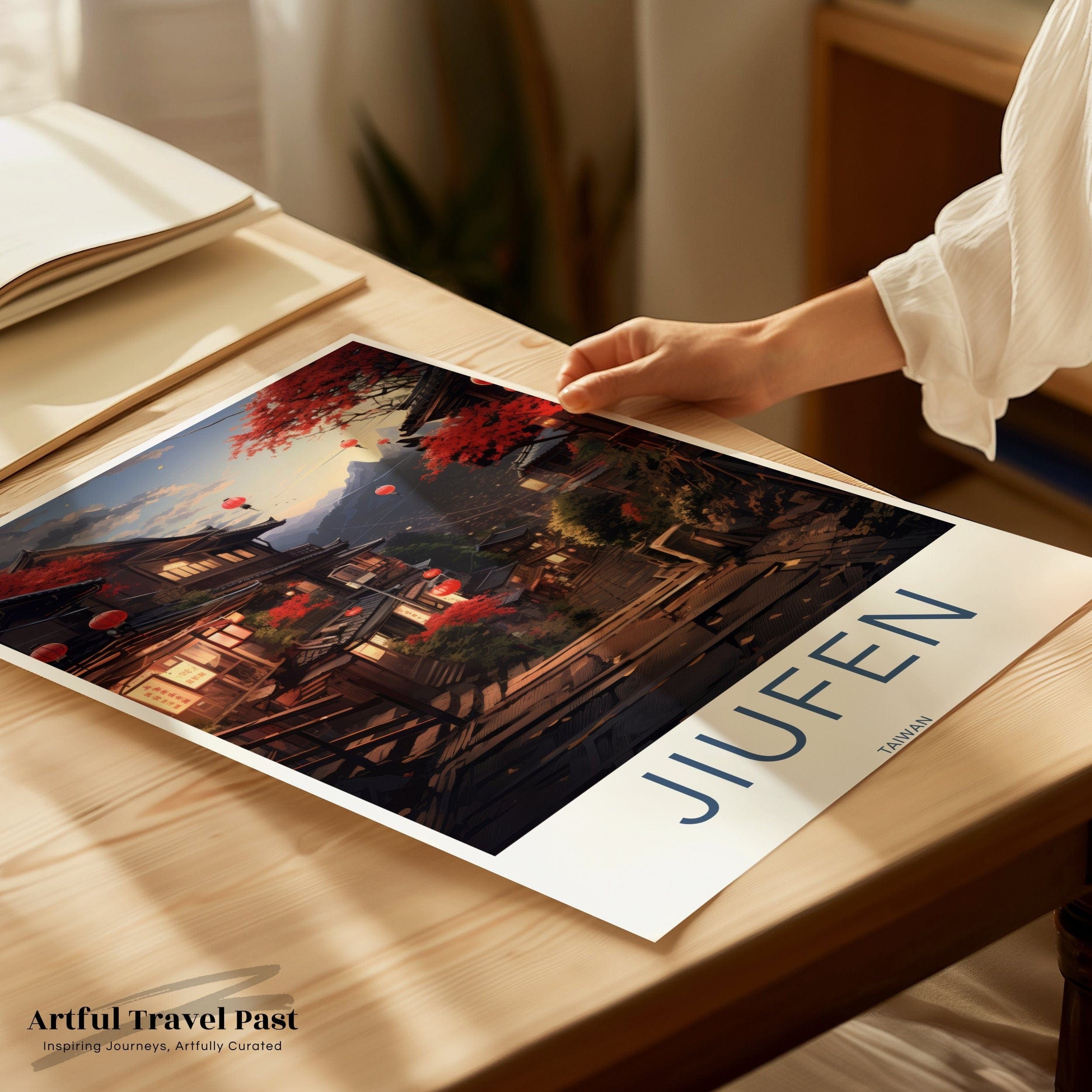 Jiufen Poster - Taiwan Wall Art
