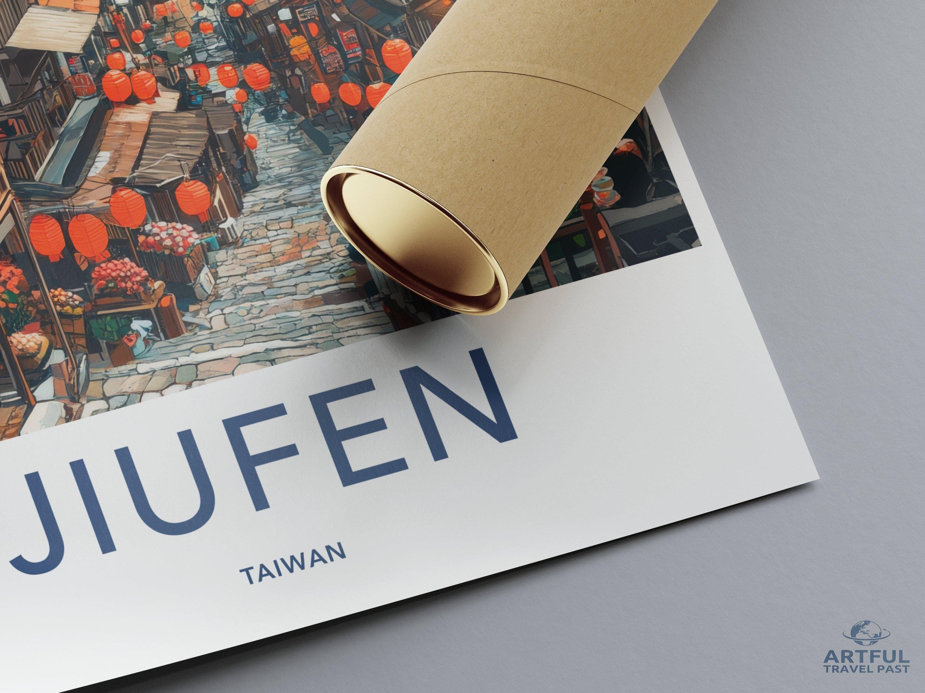 Jiufen Poster - Taiwan Wall Art