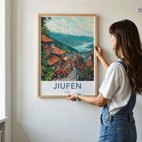 Jiufen Poster - Taiwan Wall Art