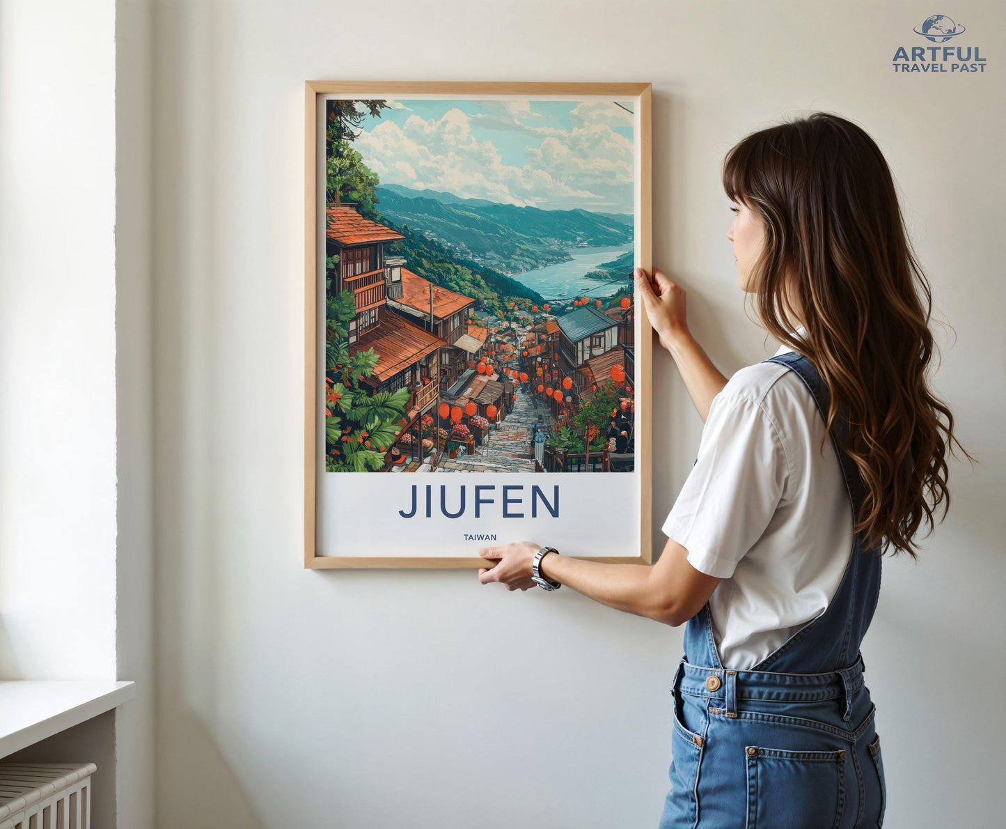 Jiufen Poster - Taiwan Wall Art