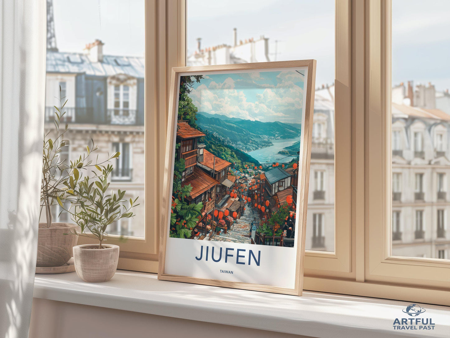 Jiufen Poster - Taiwan Wall Art