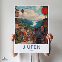 Jiufen Poster - Taiwan Wall Art