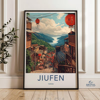 Jiufen Poster - Taiwan Wall Art