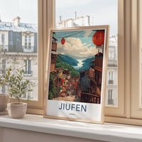 Jiufen Poster - Taiwan Wall Art
