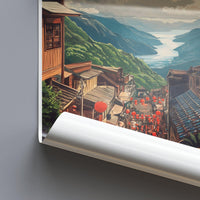 Jiufen Poster - Taiwan Wall Art
