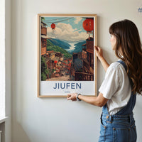 Jiufen Poster - Taiwan Wall Art