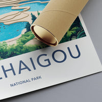 Jiuzhaigou National Park Poster